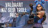 Kız Sesi Troll Pack / Valorant ,Lol ,Discord