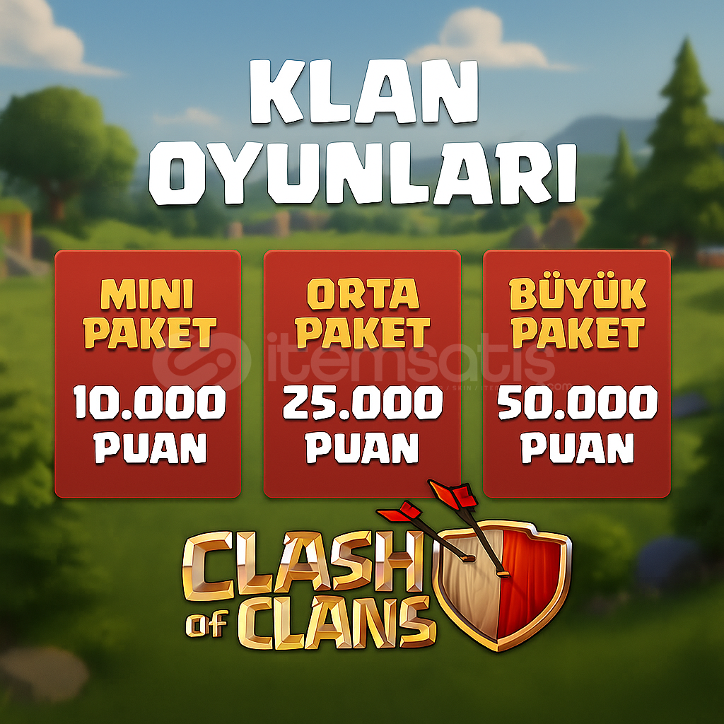 ⭐ KLAN OYUNLARI PUAN KASIMI | COC⭐  ⭐ KLAN OYUNLARI PUAN KASIMI | COC⭐