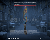 KLASİK BIÇAK / SERTLEŞTİRİLMİŞ KASA