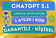 ✅ [KOD] 1 Aylık ChatGPT PLUS Kodu 