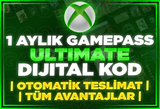 [KOD] 1 AYLIK XBOX GAME PASS ULTIMATE