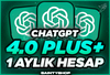 ⭐KOD SİSTEMİ⭐ChatGPT 4.0 Plus + GPT-4o 1 Aylık✅