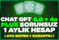 ⭐️[KOD SİSTEMİ] CHATGPT PLUS 5.0 & 4-o⭐️