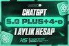 ⭐️[KOD SİSTEMİ] CHATGPT+ PLUS 5.0 PRO & 4-o⭐️