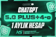 ⭐️[KOD SİSTEMİ] CHATGPT+ PLUS 5.0 PRO & 4-o⭐️