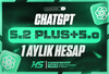 ⭐️[KOD SİSTEMİ] CHATGPT+ PLUS 5.2 PRO & 5-o⭐️