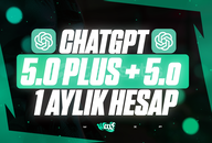 ⭐️[KOD SİSTEMLİ] ChatGPT 1 Aylık Plus 5.0 + 5o