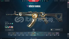 TR*KÖKEN VANDAL*5SKİN*115 LEVEL