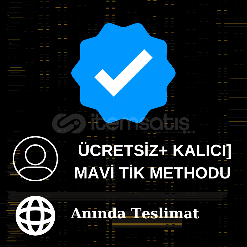 KOLAY BİR ŞEKİLDE MAVİ TİK ALABİLİRSİNİZ.  KOLAY BİR ŞEKİLDE MAVİ TİK ALABİLİRSİNİZ.