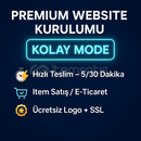 ⚡ kolay Website Yapımı + Ücretsiz domain 