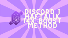 ⚡UCUZ⚡Kolay Yoldan⚡Discord Boost Basma Method