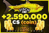 ⭐FİSCH 2.5M COİN / 5 TANE PHANTOM MEG⭐