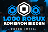 ✨(KOMİSYON BİZDEN)✨1.000 Robux✨
