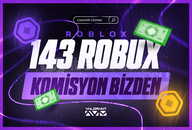 KOMİSYON BİZDEN⚡ (143) 100 Robux Sorunsuz