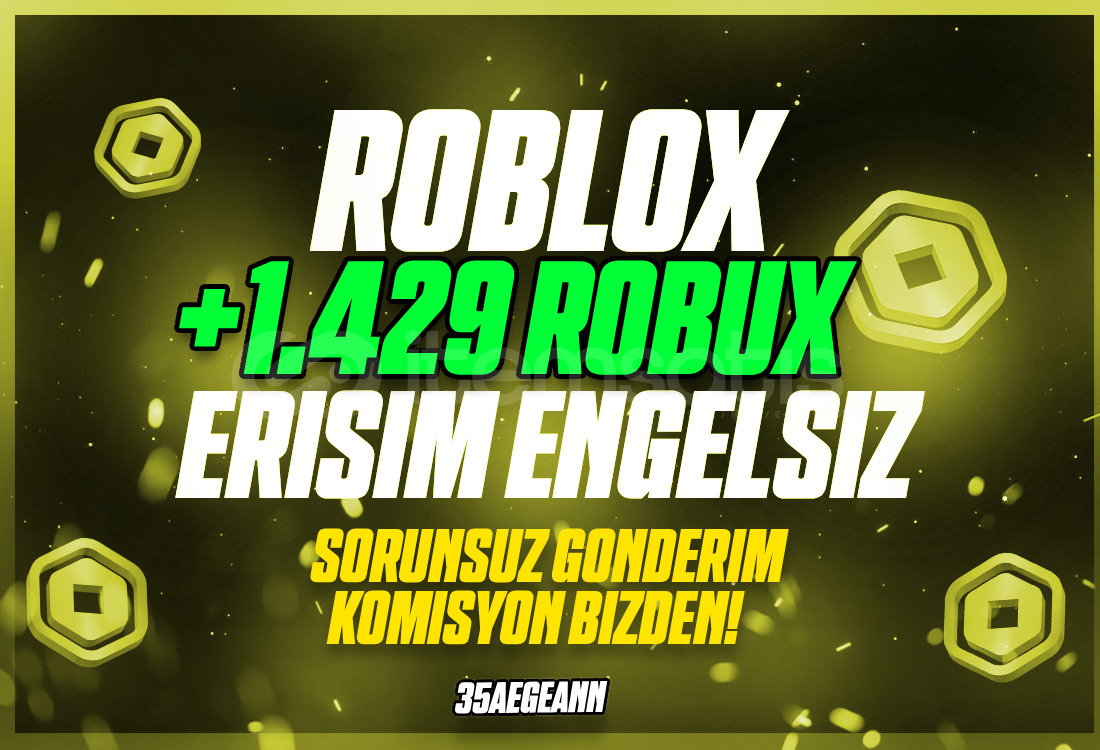 ✅Komisyonlu (1429) 1000 robux! ✅Komisyonlu (1429) 1000 robux!