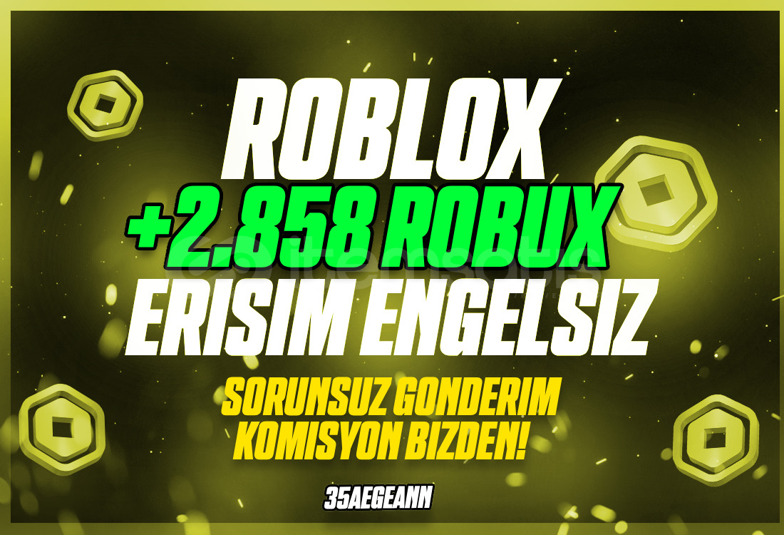 ✅Komisyonlu (2858) 2000 robux! ✅Komisyonlu (2858) 2000 robux!