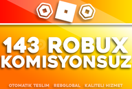 ⭐✨ Komisyonsuz ⚡ 143 Robux ✨⭐