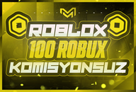 ⭐[KOMİSYONSUZ] ROBLOX 100 ROBUX⭐