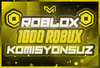 ⭐[KOMİSYONSUZ] ROBLOX 1000 ROBUX⭐