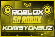 ⭐[KOMİSYONSUZ] ROBLOX 50 ROBUX⭐