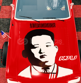 (KOPYASIZ) KIM JONG UN MUSTANG