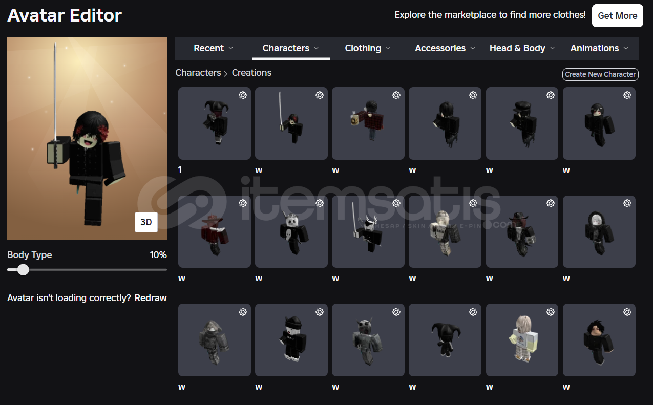 KORBLOXLU 78K TOTALLİ ÖMÜR BOYU GARANTİLİ HESAP KORBLOXLU 78K TOTALLİ ÖMÜR BOYU GARANTİLİ HESAP