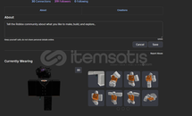 Korbloxlu,90k+ Robux Harcanmış Roblox Hesap