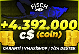 ⭐[KRAKEN]⭐ FİSCH +4M/4.392.000 C$ ✅ HIZLI