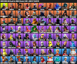 Kratos! 80 Skin, 90 Pickaxe 87 Glider! Mailli!