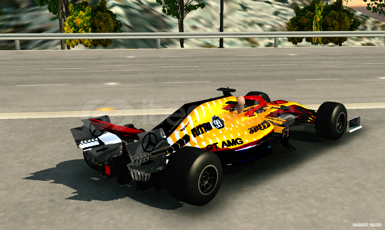 KROM ÇİZİMLİ MERCEDES F1 - CP1 KROM ÇİZİMLİ MERCEDES F1 - CP1