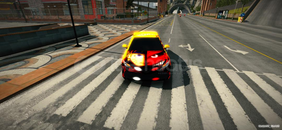 krom ve çizimli araba krom ve çizimli araba