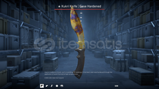 ★ Kukri Bıçağı | Sertleştirilmiş Kasaa