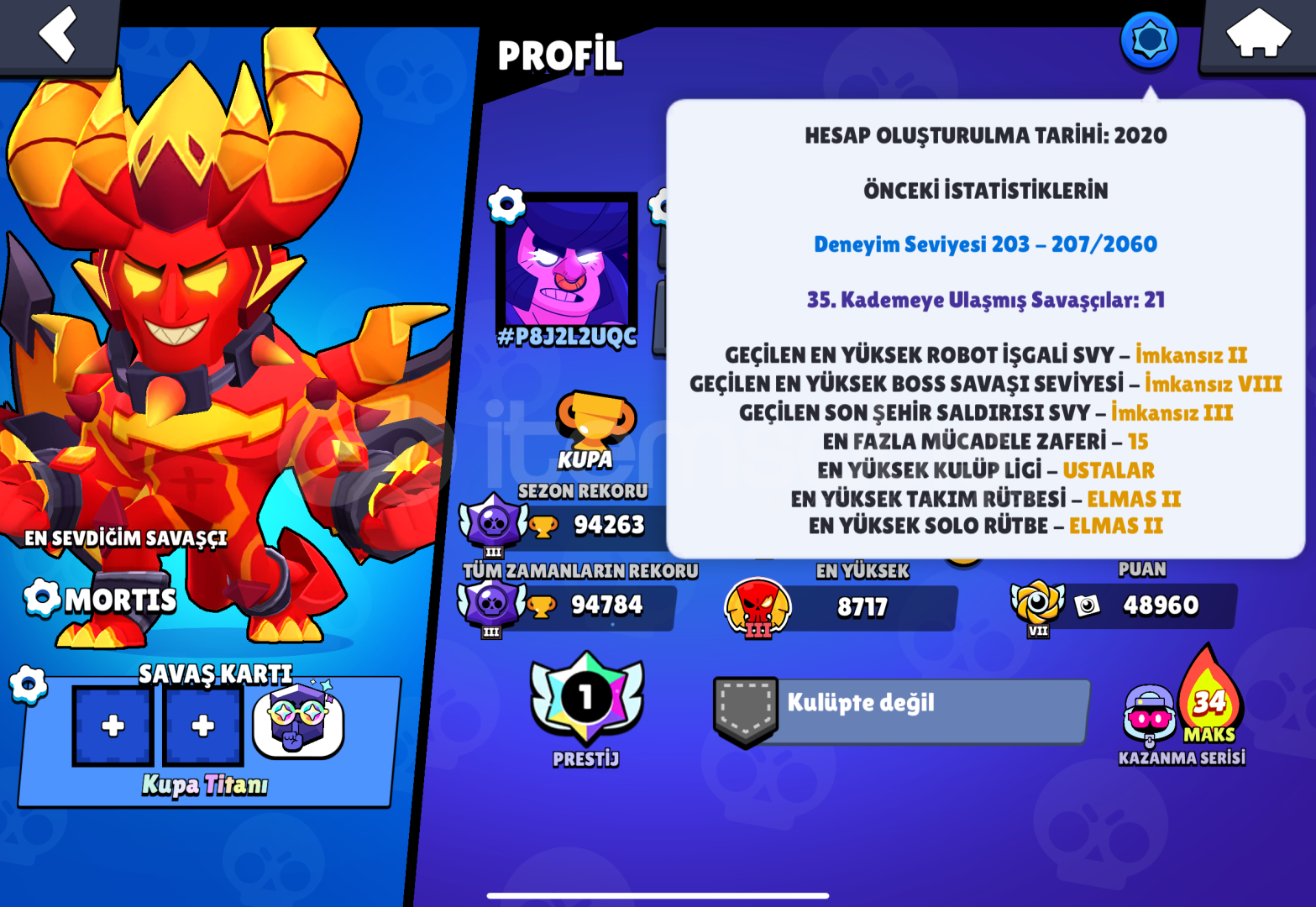 KUPA TİTANI ID DEĞİŞEN 420+ KOSTÜM KUPA TİTANI ID DEĞİŞEN 420+ KOSTÜM