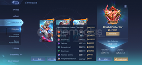 KÜRESEL 14K MLBB HESABI