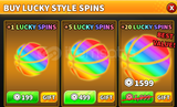 Kuroku's Basket: Showdown 1 Lucky Style Spins