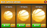 Kuroku's Basket: Showdown 10 Style Spins
