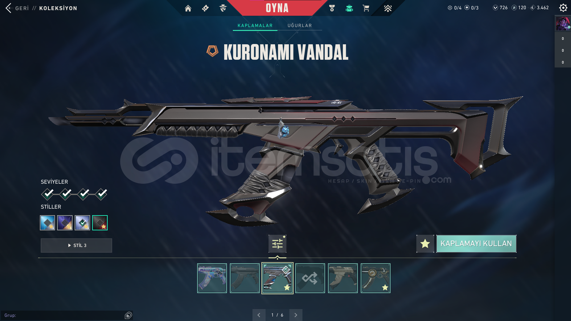 Kuronami Vandal Karaborsa Kelebek Asil Karambit Kuronami Vandal Karaborsa Kelebek Asil Karambit