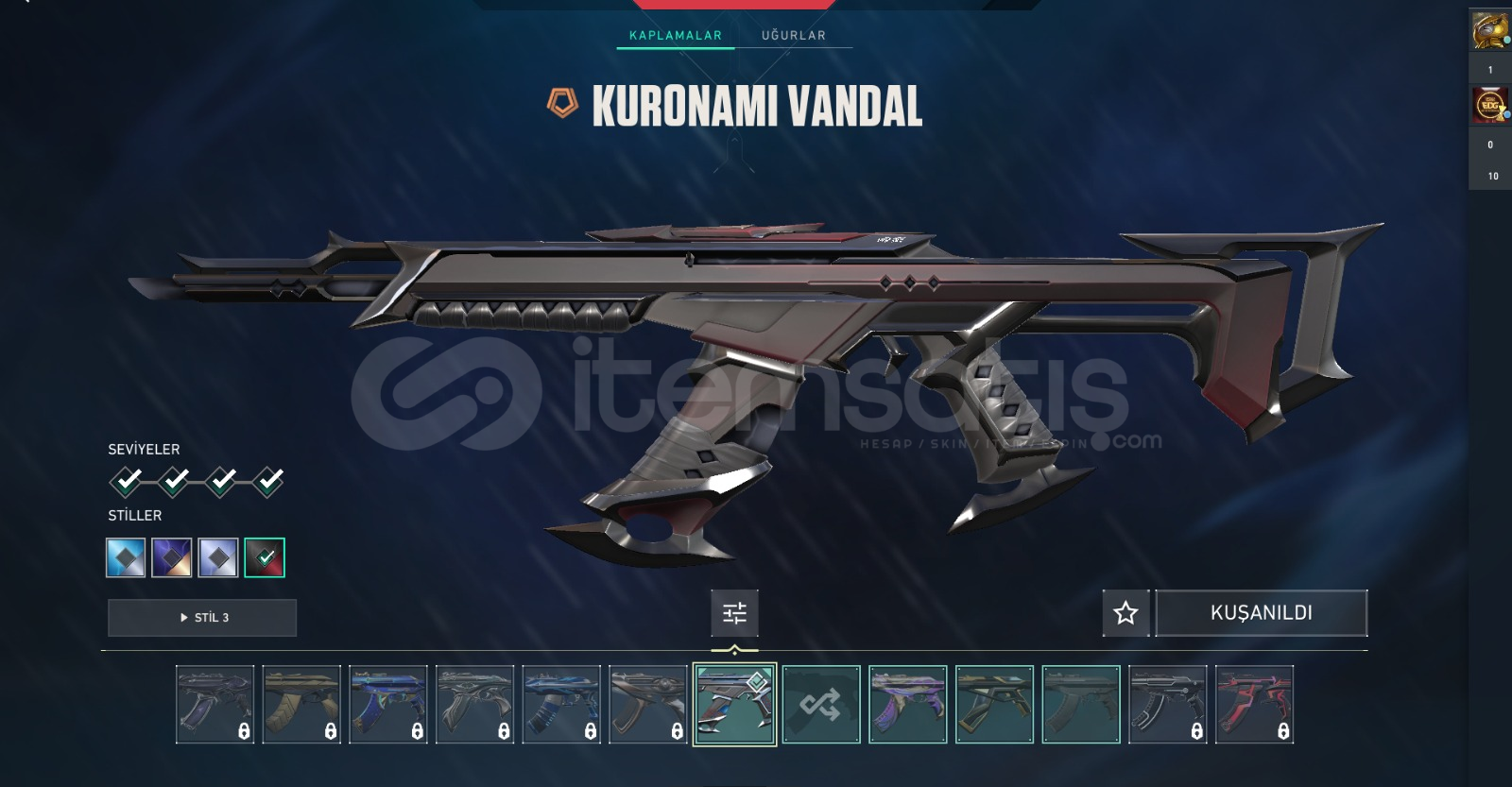 KURONOMI VANDAL KAOS PHANTOM  KURONOMI VANDAL KAOS PHANTOM