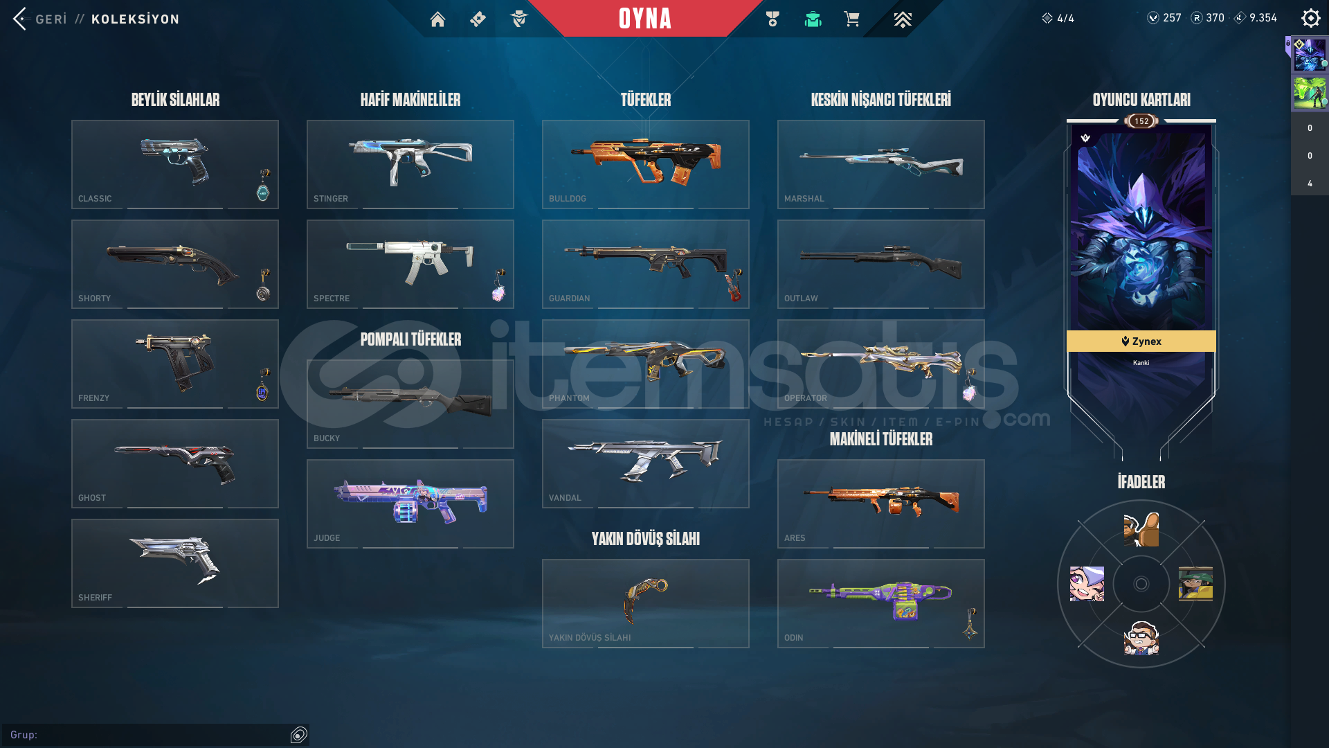 Kuronomi Vandal RGX Karambit Mükemmel Hesap Kuronomi Vandal RGX Karambit Mükemmel Hesap