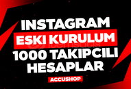[KURUCU MAİL] Eski tarih 1000 Takipçili Hesaplar