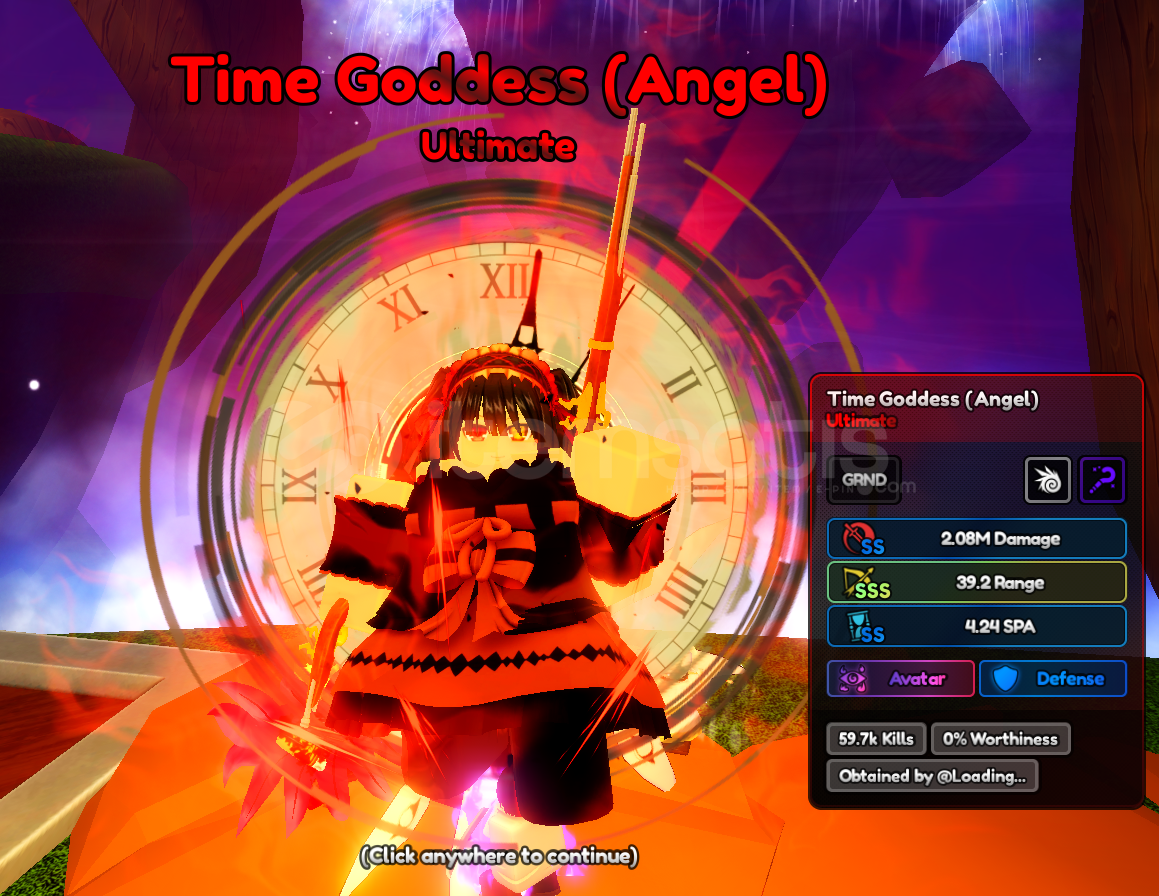 (Kurumi) Time Godddess evolve  (Kurumi) Time Godddess evolve