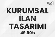 Kurumsal İlan Tasarımı - Gün İçinde Teslim