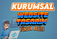 KURUMSAL WEBSITE TASARIMI YÜKSEK KALİTE