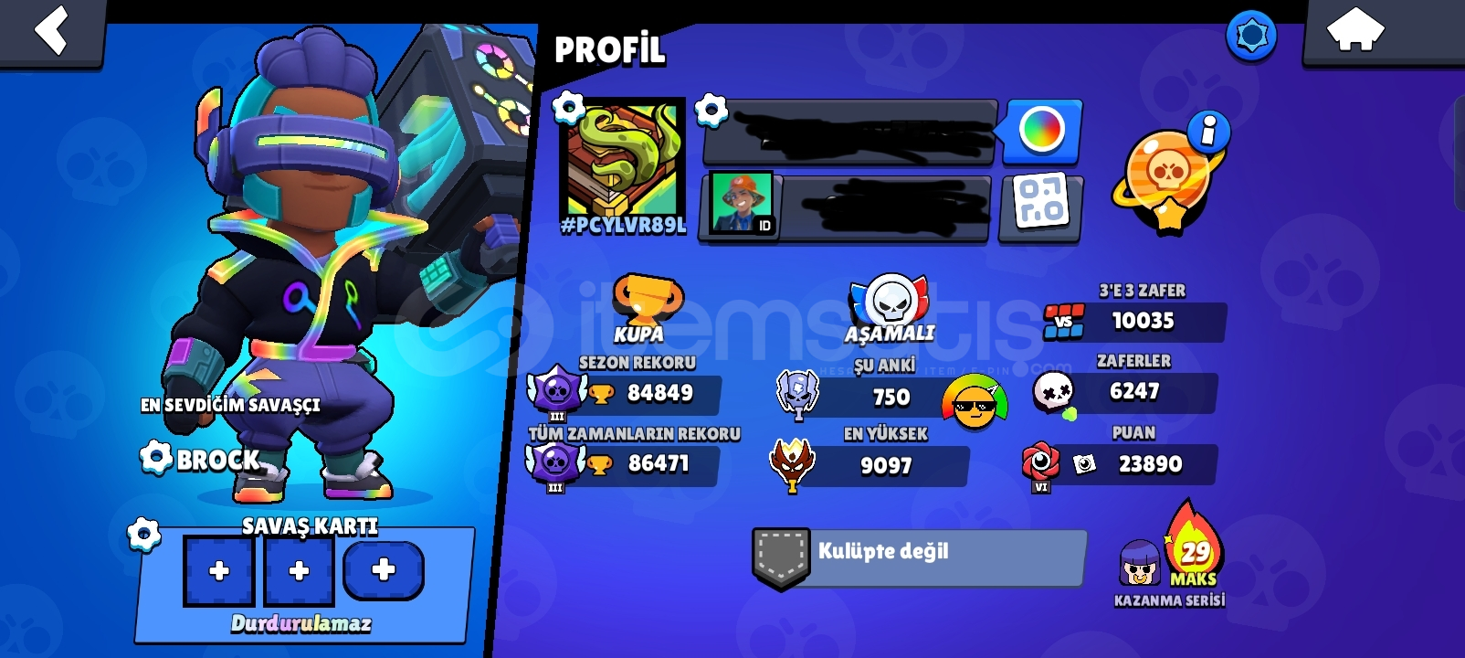 KUSURSUZ! 84K MASTER HESAP⚡+260 KOSTÜM 2019⚡ KUSURSUZ! 84K MASTER HESAP⚡+260 KOSTÜM 2019⚡