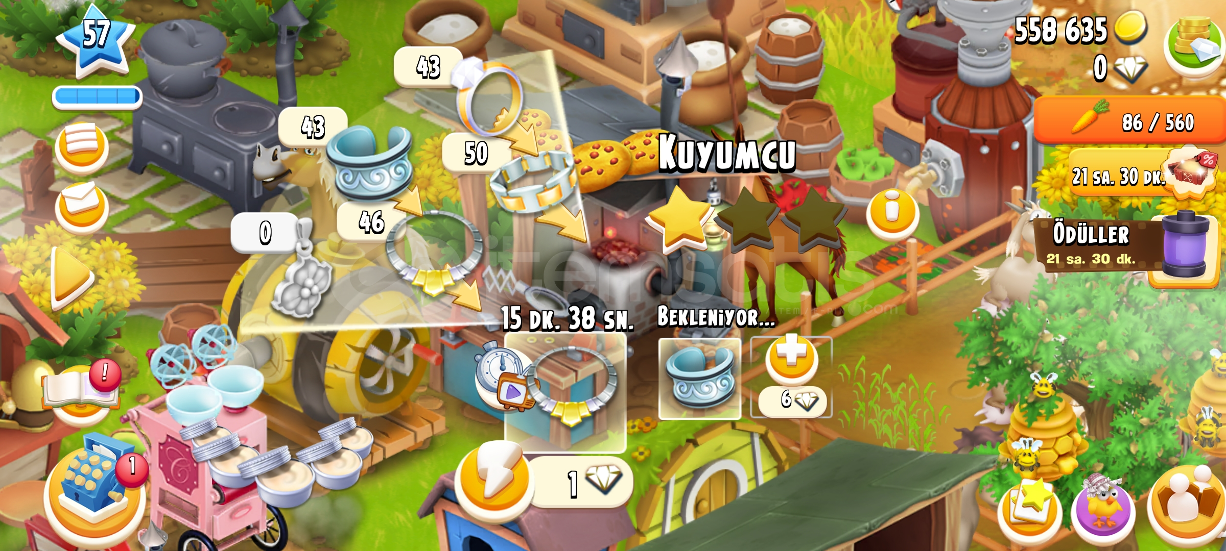 Kuyumcu ürünü 50 adet  Kuyumcu ürünü 50 adet