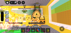 La casa bo gold 125M Steal a brainrot 