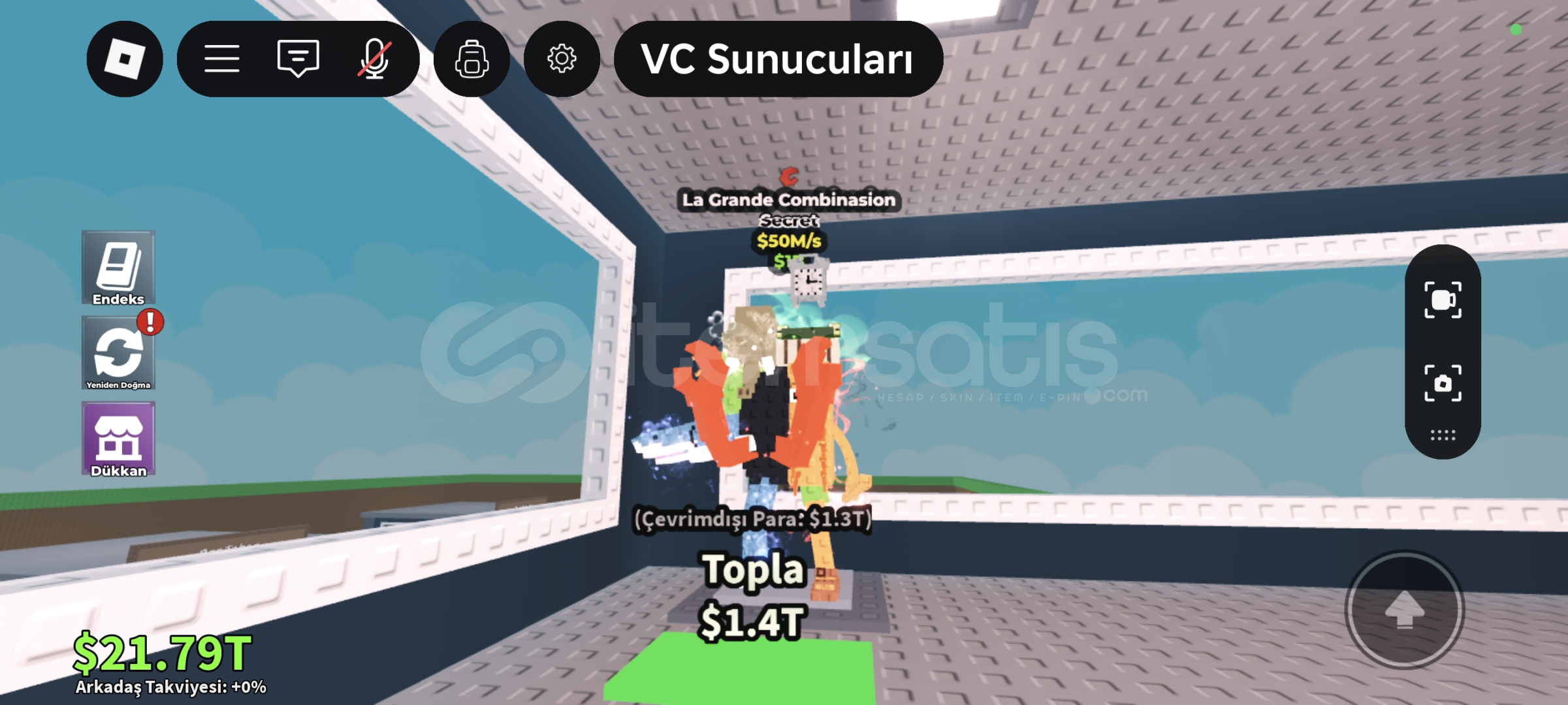 La grande combination 50m saniyede La grande combination 50m saniyede