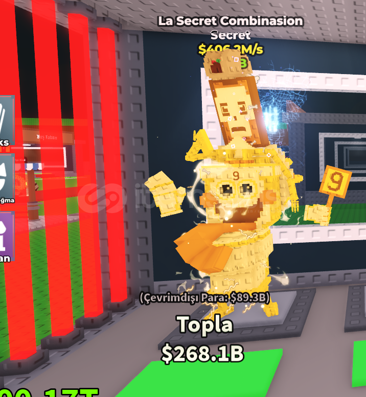 406.3m La Secret combination gold  406.3m La Secret combination gold