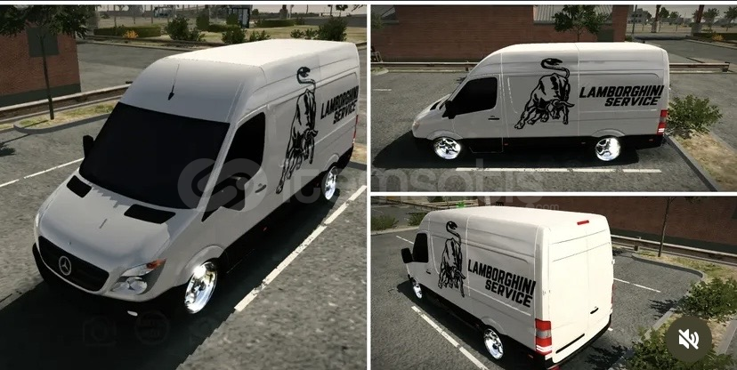 LAMBORGHINI ÇİZİMLİ SPRINTER LAMBORGHINI ÇİZİMLİ SPRINTER