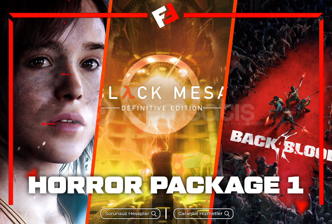 ⭐LAST OF US PART 1+BLACK MESA+B4 BLOOD+GARANTİ⭐ ⭐LAST OF US PART 1+BLACK MESA+B4 BLOOD+GARANTİ⭐